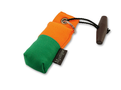 green/orange keyring dog dummy