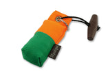 green/orange keyring dog dummy