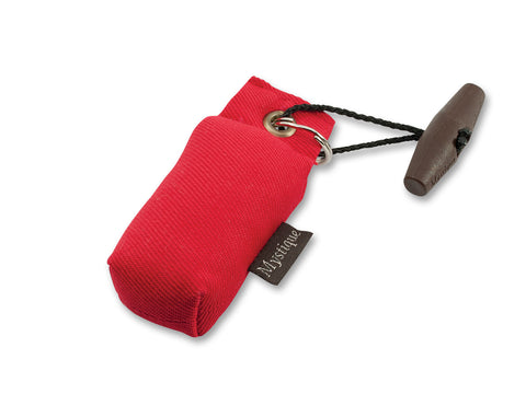 red keyring dog dummy
