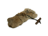 full rabbit fur dog training pocket dummy
