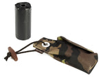 camouflage poo bag holder