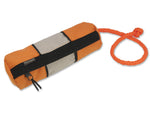 orange/beige Mystique prey treat dog dummy