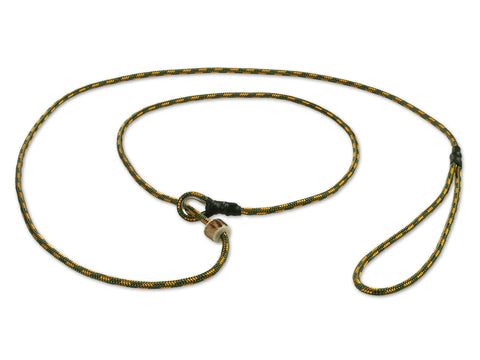 green/orange German Field Trial Moxon gundog lead