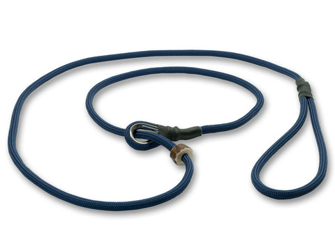 blue 6mm German Field Trial Moxon gundog lead