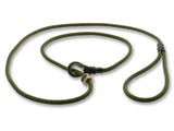 green 6mm German Field Trial Moxon gundog lead