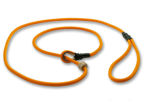 orange 6mm German Field Trial Moxon gundog lead