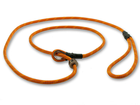orange 6mm German Field Trial Moxon gundog lead