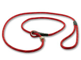 red/black 6mm German Field Trial Moxon gundog lead