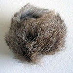 Furry Tennis Ball (Rabbit Fur)