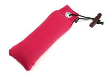 pink Mystique canvas dog training dummy