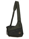green/black back-saver game bag