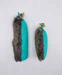 gundog dummies with half fur and half canvas