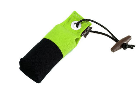 lime/black  snipe dog dummy