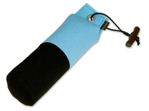 sky blue/black large Mystique canvas dog training dummy