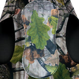 leaf pattern on neoprene dog vest