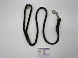 khaki rope clip gundog lead