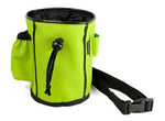 lime green treat bag for dog training