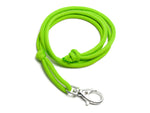 green braided lanyard