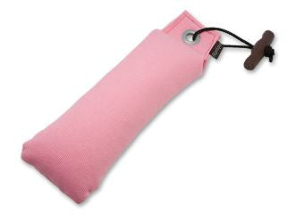 pink Mystique canvas dog training dummy