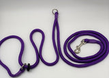 Jaeger dog slip lead in purple
