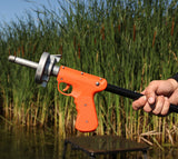 The Lucky Launcher II out in the field