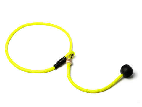 neon yellow healing collar with toggle