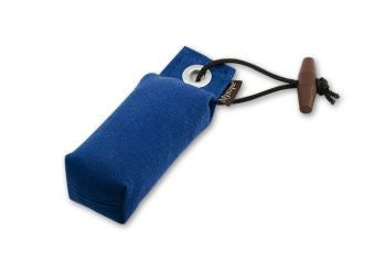 navy canvas pocket dog dummy