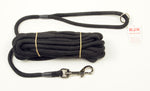 black tracking line for dog training