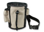 black/grey treat bag for dog training
