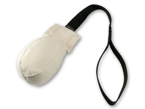 cream speedball dog training dummy