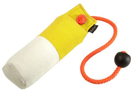 yellow/white long throw dummy
