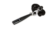 black acme gundog whistle with lanyard