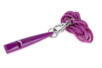purple acme gundog whistle with lanyard