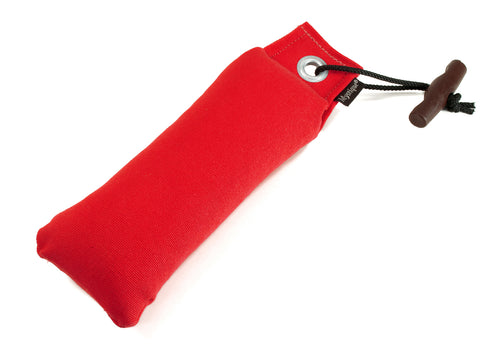 red Mystique canvas dog training dummy