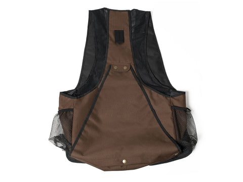 brown gundog dummy vest triangle design
