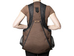 brown gundog dummy vest triangle design