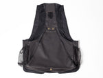 rear of charcoal gundog dummy vest
