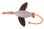 grey/brown firedog duck dummy