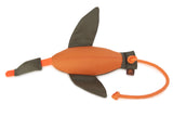 green/orange firedog duck dummy