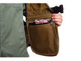 Firedog waxed hunter air vest inside pocket