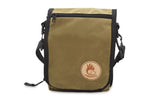Firedog messenger bag in camel colour