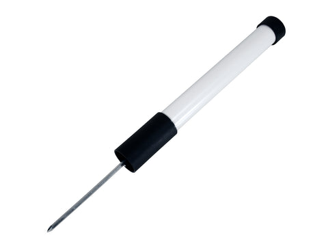 point on black/white marking stick