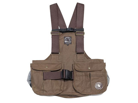 brown waxed Mystique light dummy vest