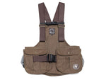 brown waxed Mystique light dummy vest