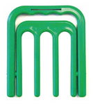 green plastic game carrier