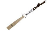 beige acme gundog whistle with lanyard