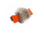 orange and fur sniffle dog training dummy